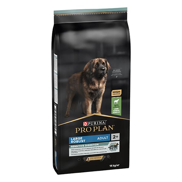 Pro Plan Large Robust Sensitive Digestion suņu barība jutīgai gremošanai ar jēru 14 kg